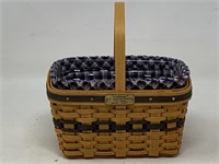 1996 mini Market Basket, with protector, liner