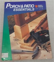 C12) Black & Decker Porch & Patio Essentials