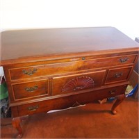LANE Low Boy Chest with Bottom Drawer