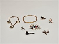 VINTAGE LOT OF VARIOUS JEWELRY ITEMS