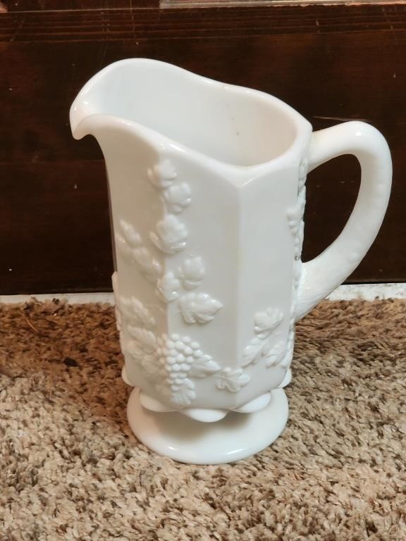 Westmoreland Milk Glass Pitcher