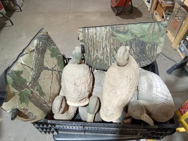 Duck decoys lot