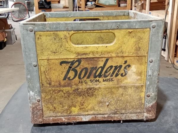 Borden Milk crate