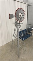 6' Metal Yard Windmill