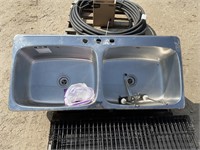 Stainless Steel Sink With Tap