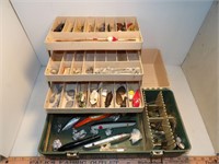 Tackle Box w/ Asst Fishing Accessories G-83S Model