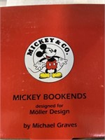 Mickey Mouse bookends