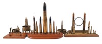 WWI - WWII WORLD MILITARY SHELL TRENCH  ART