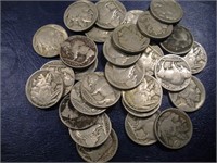 25- United States Indian Head- Buffalo Nickels