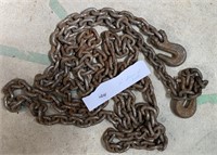 12 Foot Long Chain with Hooks (NO SHIPPING)