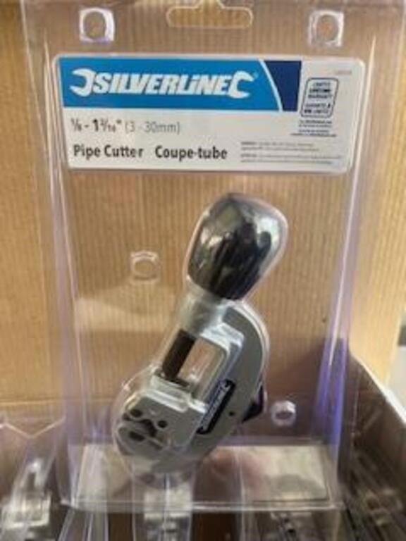 Pipe Cutter 1/8"-1 3/16" SILVERLINE Qty. 2