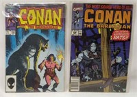 Marvel Comics Conan The Barbarian Issue 192 & 236