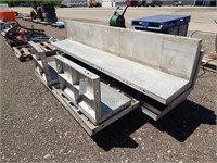 Precise aluminum concrete forms