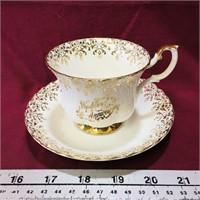 Royal Albert Bone China Teacup & Saucer