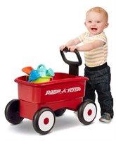 Radio Flyer My 1st 2 in 1 Wagon with Garden Tools