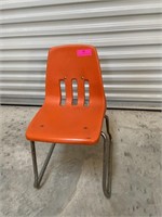 Toddler school chair vintage
Orange
