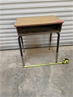 Vintage school desk