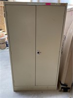 Two door metal cabinet
64 x 36 x 18