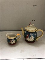 Teapot & Creamer Cup