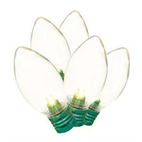 Holiday Time 100-Count Warm White LED Smooth $25
