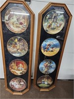 Fairy Tail Collector Plates in Wall Hanging