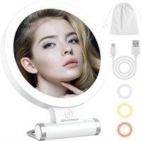 Portable Magnifying Mirror with Light