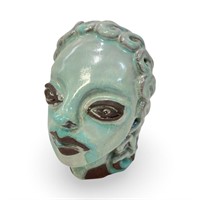 ERICA DEICHMANN POTTERY "OPEN EYE" HEAD 1945