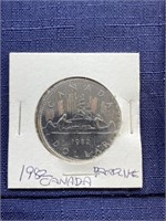 1982 Canada proof like coin