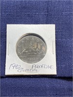 1982 Canada proof like coin
