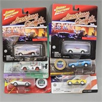 6 Collectible Johnny Lightning Cars