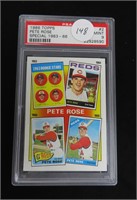 1986 Topps Pete Rose Special 1963-66 PSA 9