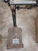 Vintage Fairbanks Portable Rolling Floor Scale