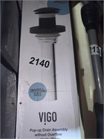 VIGO POP UP DRAIN ASSEMBLY