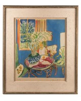 Henri Matisse - "Petit Interior Bleu" Aquatint