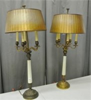 Candelabra Style Buffet Lamps