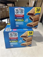 2 BOXES NutriGrain Breakfast Bars