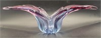 (E) Alfredo Barbini Murano Art Glass Winged