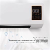 Mini Air Conditioner, 2 in 1 Wall Mounted Air