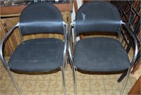 2 Black Chairs