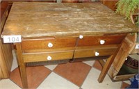Vintage Bakers Table