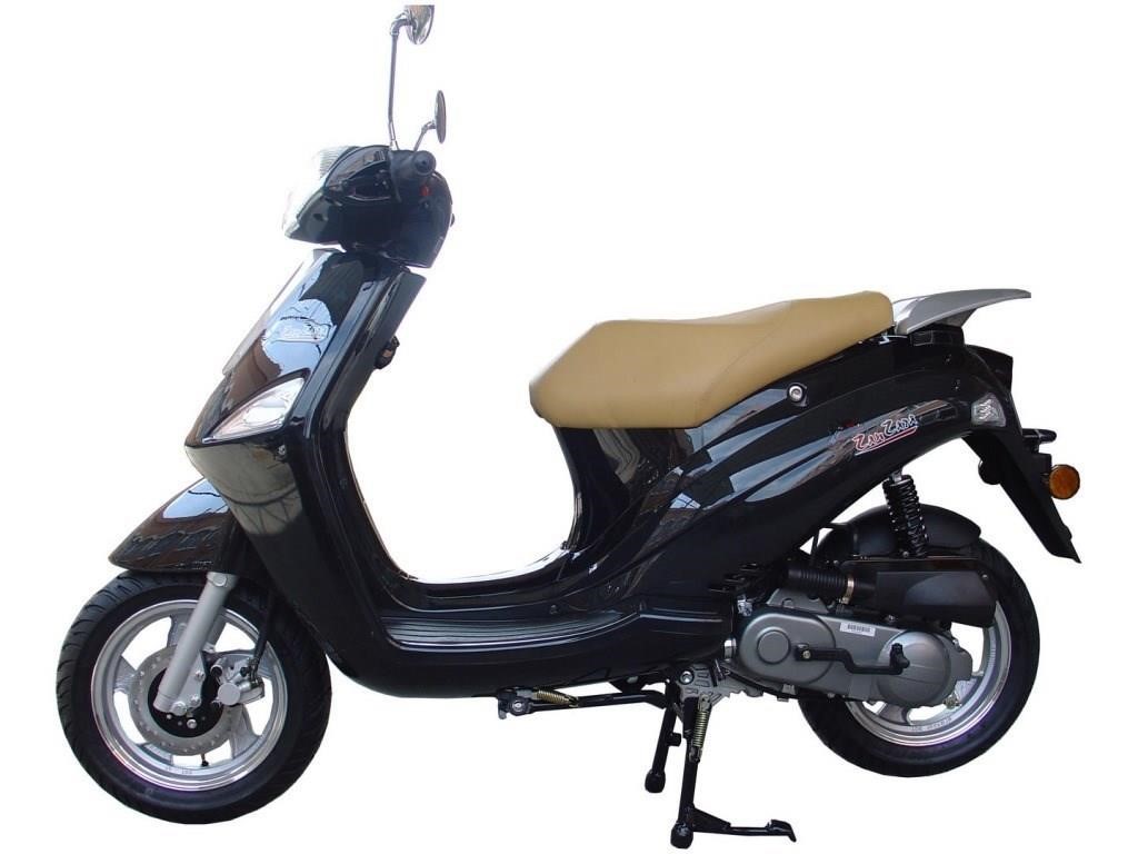 45 km. Retro-scooter Zan Zara, sort | Campen Auktioner A/S