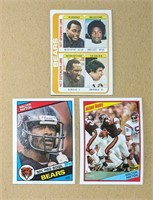 Walter Payton Topps 1984 & 1984 Replay 82 TM LDRs