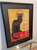 vintage cat art 33.75x26