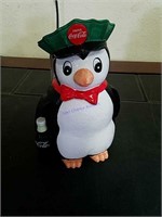 Coke Cookie Jar "Penguin Coke Salesman"