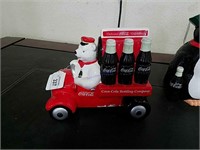 Coke Cookie Jar "Bear Delivery Truck"