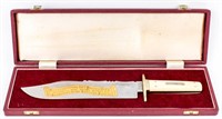 Knife 1826-1971 G. Wostenholm & Son Bowie in Case