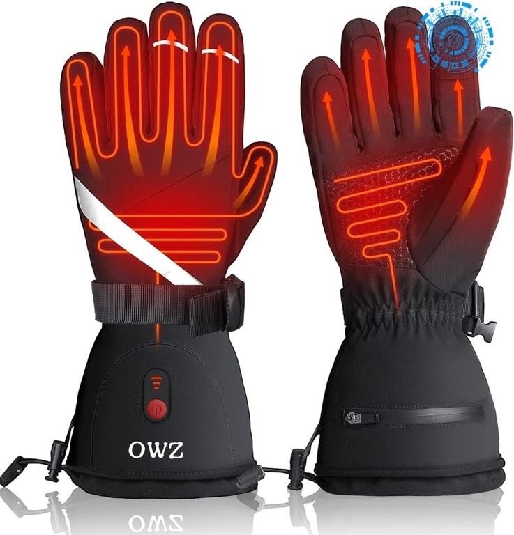 OWZ Heated Gloves for Men Women, Heated Glove