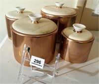 Mirro Copper Type Canister Set (4)