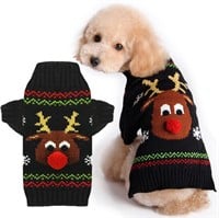 small Christmas Sweater Black Ugly Funny