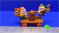 Seven Dwarves Handcar toy
